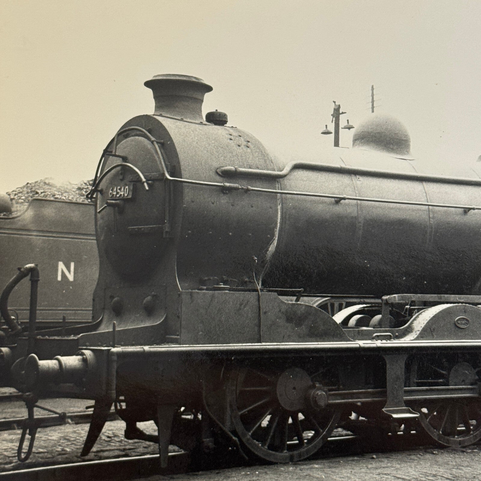 Vintage Train Railway Railroad Rail Photo Photograph Print 64540 British