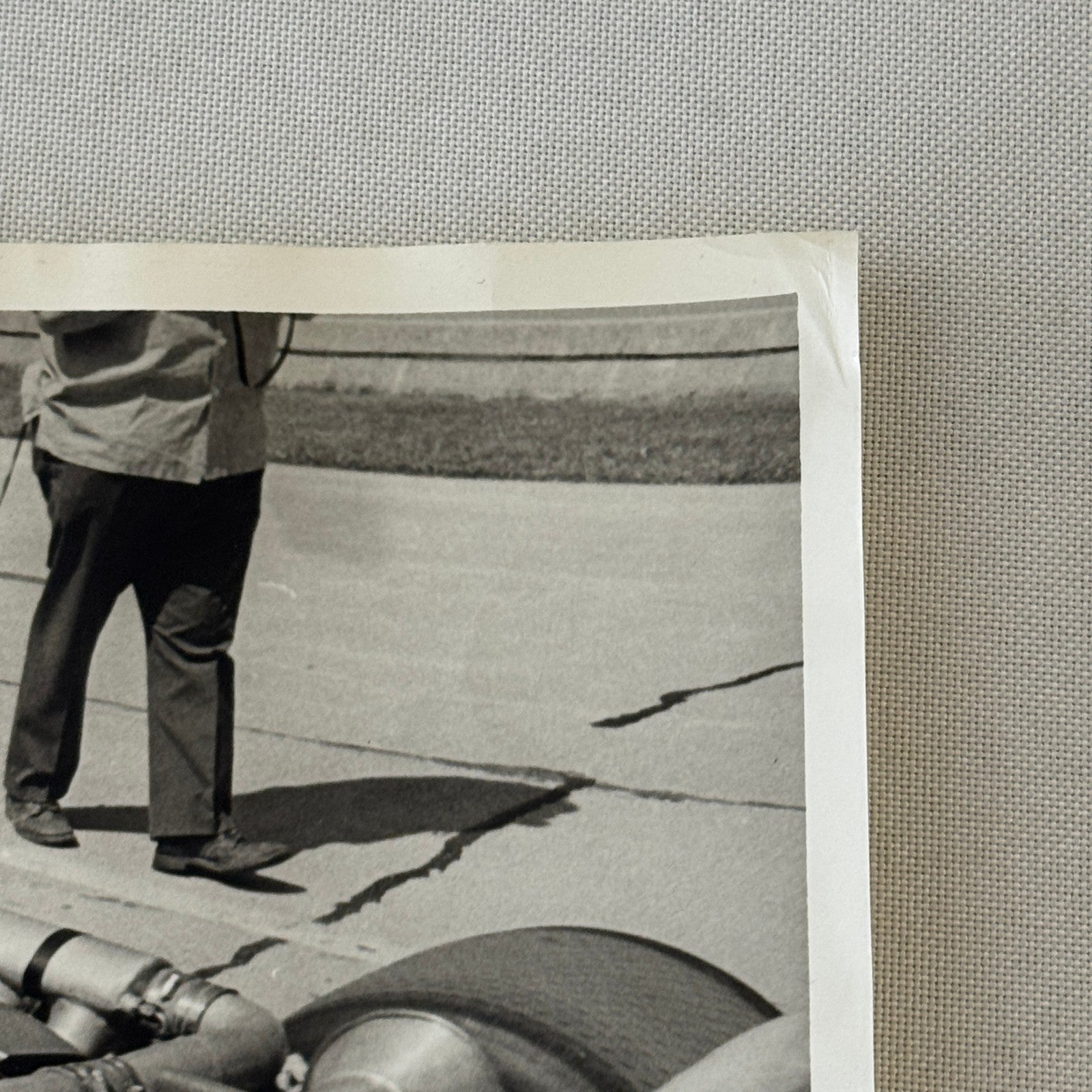 Vintage Racing Car Photo Photograph Print