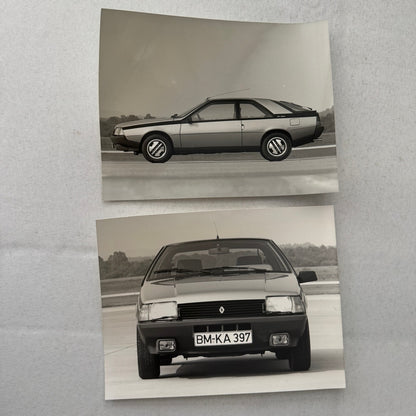 Renault Fuego Vintage Press Kit Brochure Photos 1980 GERMAN Text
