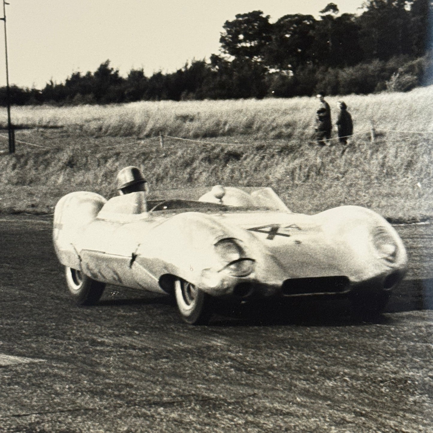 Vintage Racing Photo Photograph Print Lotus Car