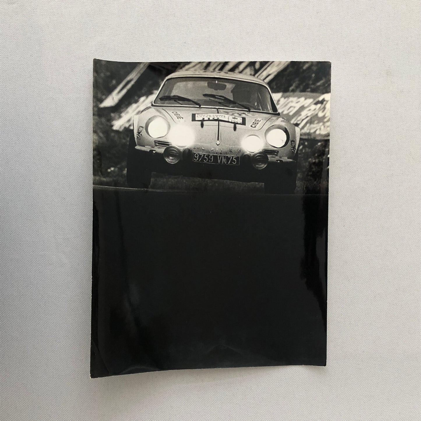 Vintage Renault Alpine Racing Car Photo Photograph Print 