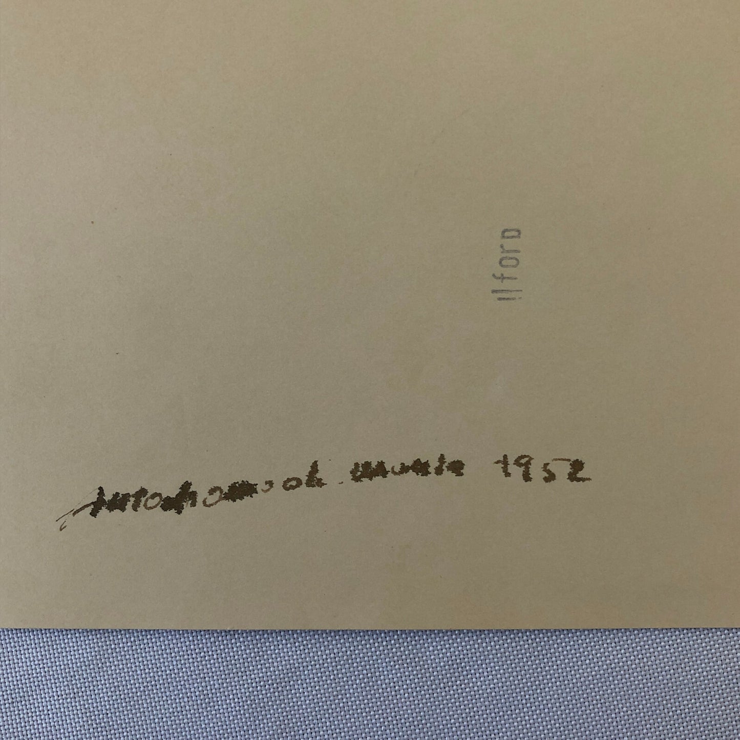 Vintage Racing Photo Photograph -  1952 Monza Italian Grand Prix Car