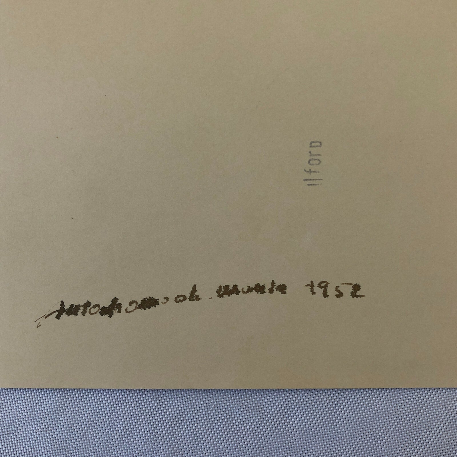 Vintage Racing Photo Photograph -  1952 Monza Italian Grand Prix Car