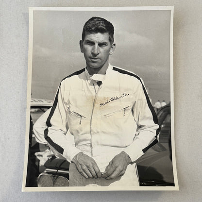Vintage NASCAR Racing Driver Photo Paul Goldsmith Motorsport Photograph Print