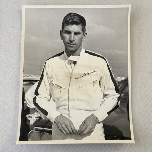 Vintage NASCAR Racing Driver Photo Paul Goldsmith Motorsport Photograph Print