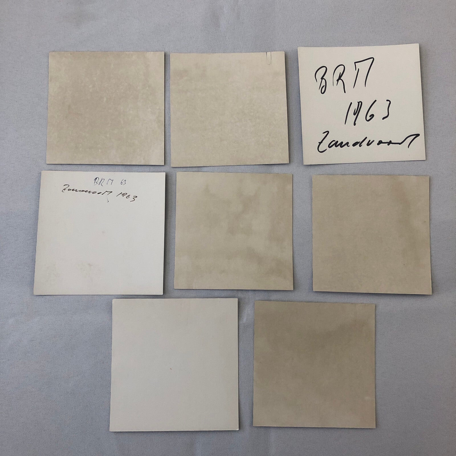 Vintage Racing Photo BRM Car 1963 Zandvoort Grand Prix Lot of 8