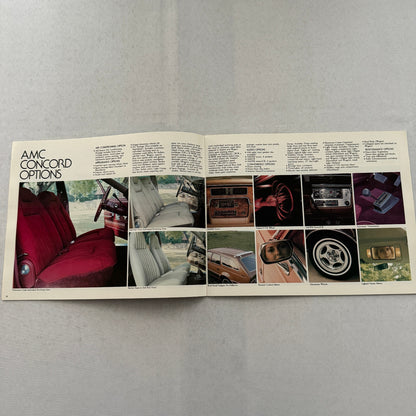 1978 AMC Car Sales Brochure Catalog AMC Concord Pacer Gremlin AMX Matador
