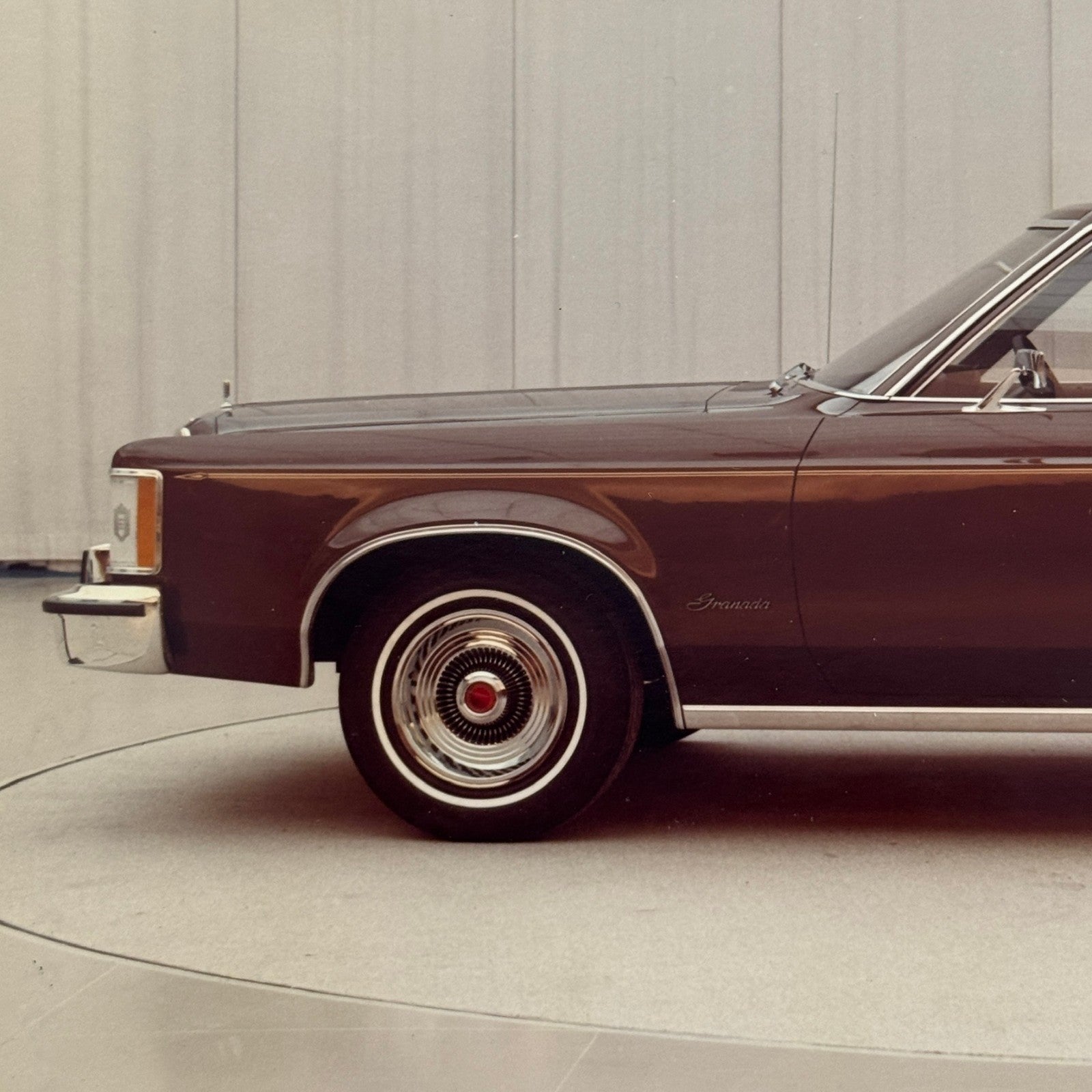 1975 Ford Granada Sedan Car Photo Photograph Print Vintage