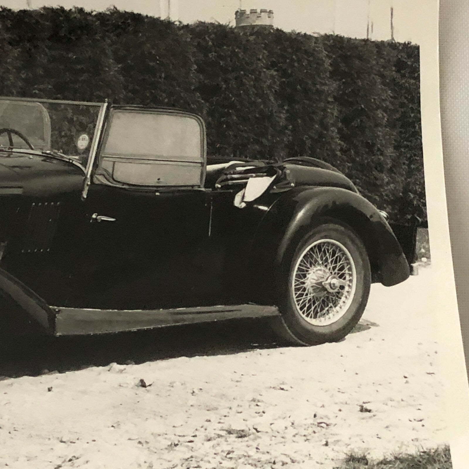 Vintage Car Photo Photograph Print - Sothebys Auction ? 