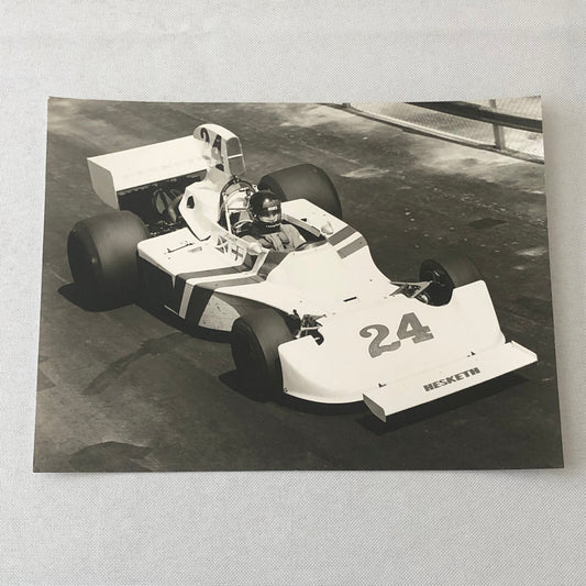 James Hunt Hesketh Racing Driver Car Photo Photograph Print F1 Formula One
