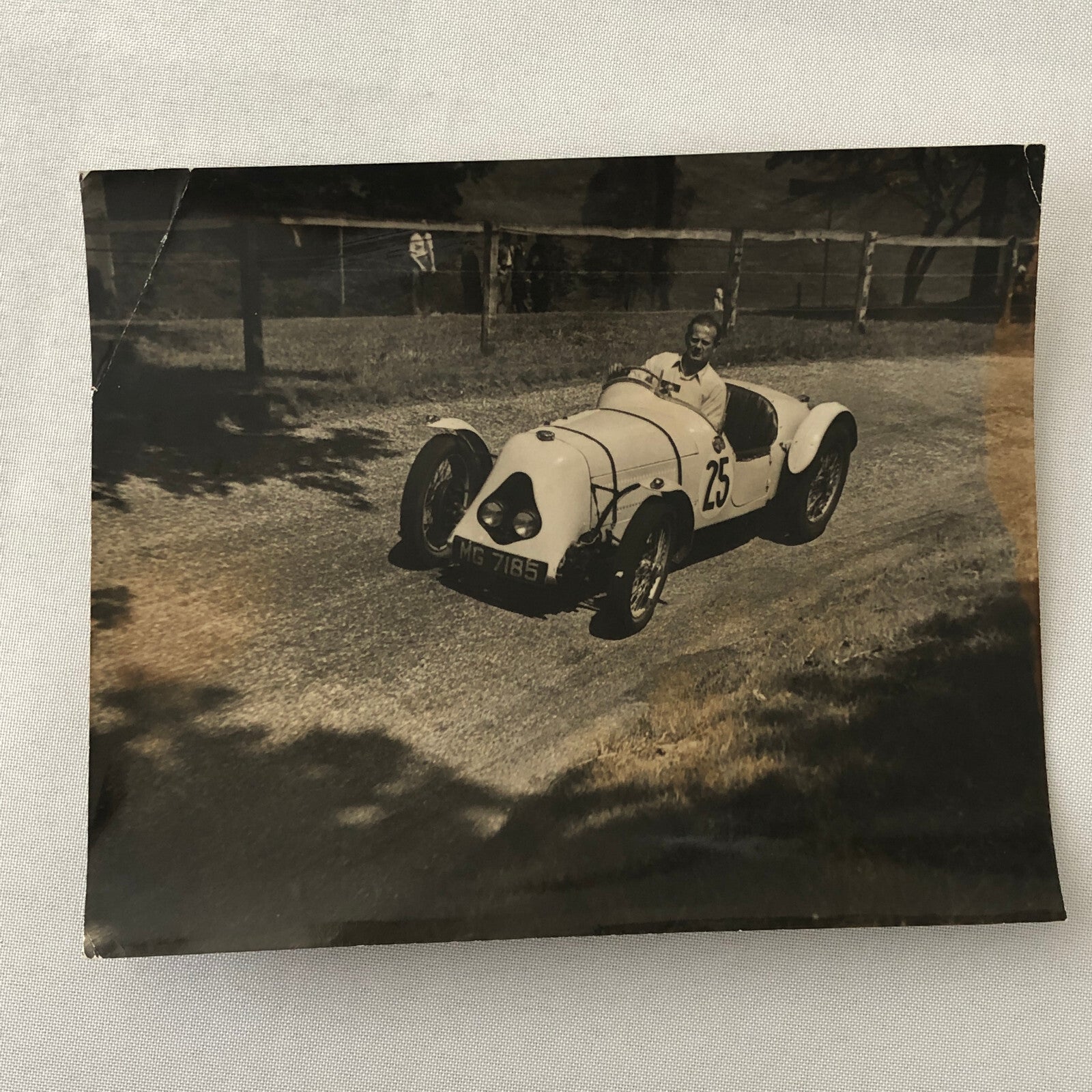 Vintage Racing Car Photo Photograph Print Guy Griffiths 1948 