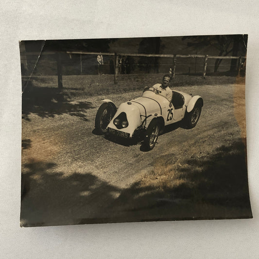 Vintage Racing Car Photo Photograph Print Guy Griffiths 1948 