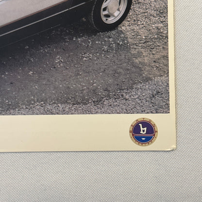 Bertone Fiat X1/9 Car Sales Sheet Brochure Advertising Fiat X19