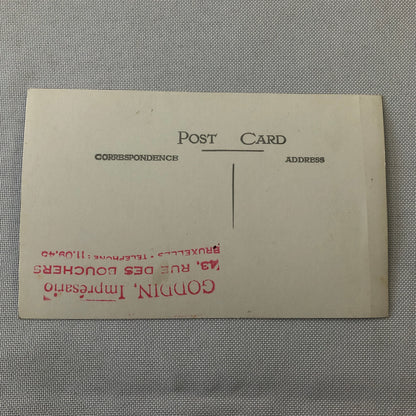 Circus Performer Photo Postcard Real Photo Postcard RPPC Bicycles Hoop