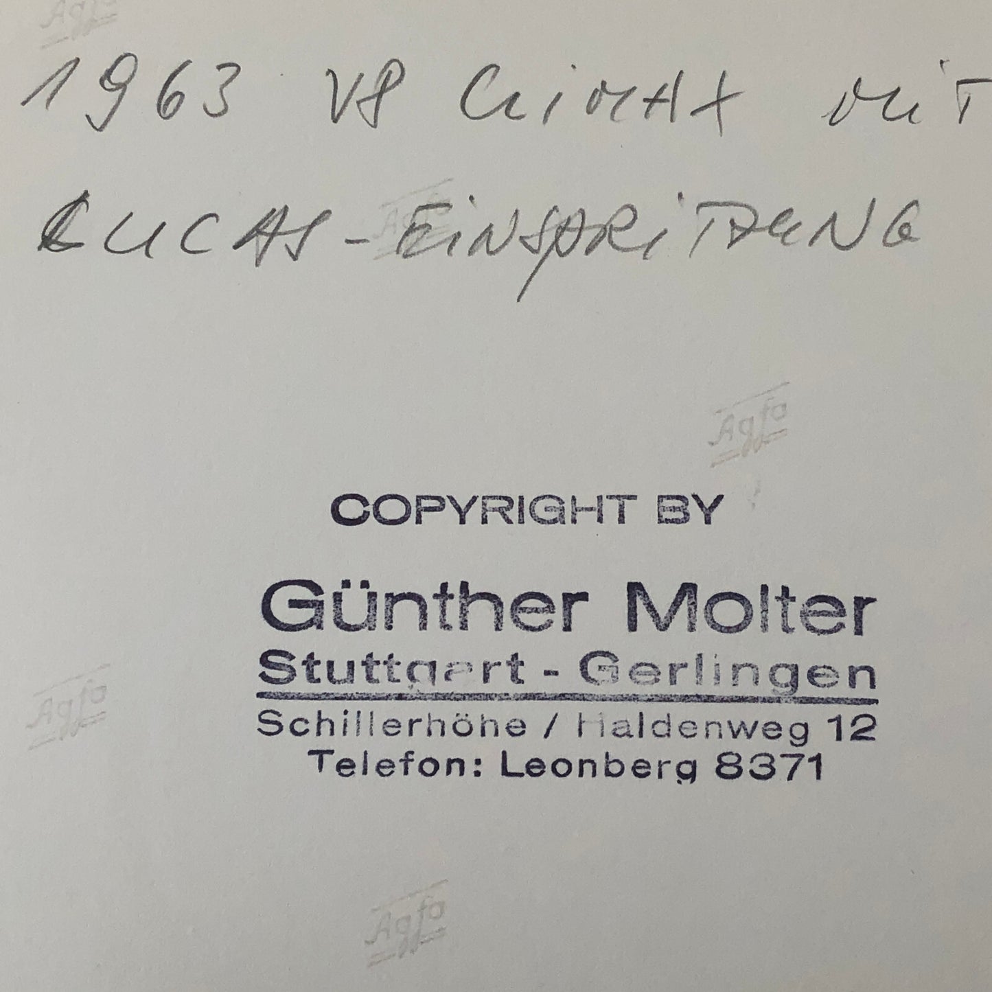 Climax Grand Prix Racing Car Engine Motor Photo Photograph Print Gunther Molter