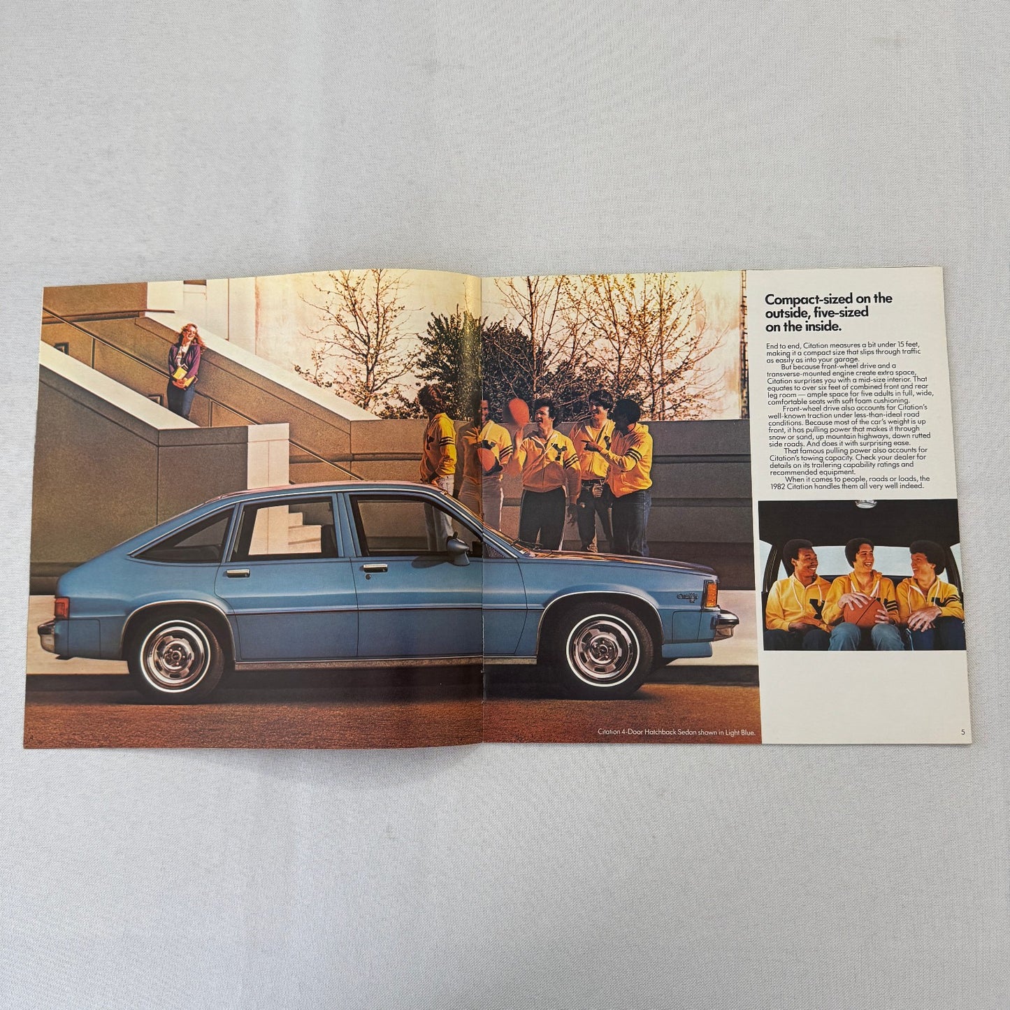 1982 Chevrolet Citation Car Sales Brochure Catalog Chevy X11 X-11