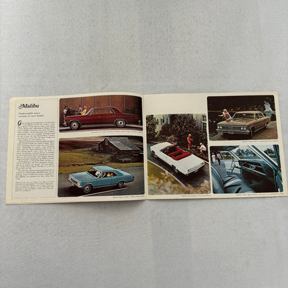 1966 Chevrolet Chevelle Sales Brochure Catalog Malibu Convertible 300 Wagon