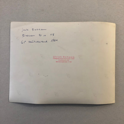 Vintage Racing Photo Photograph Jack Brabham 1964 German Grand Prix