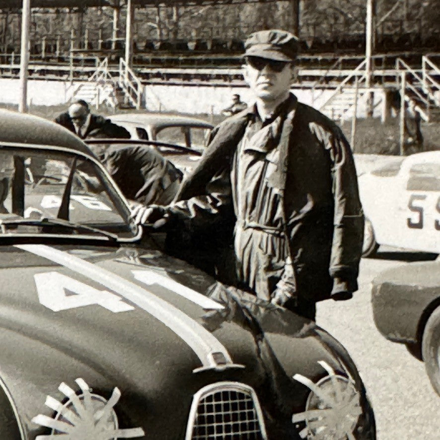 Vintage Saab Racing Car Photo Photograph Print Fiat