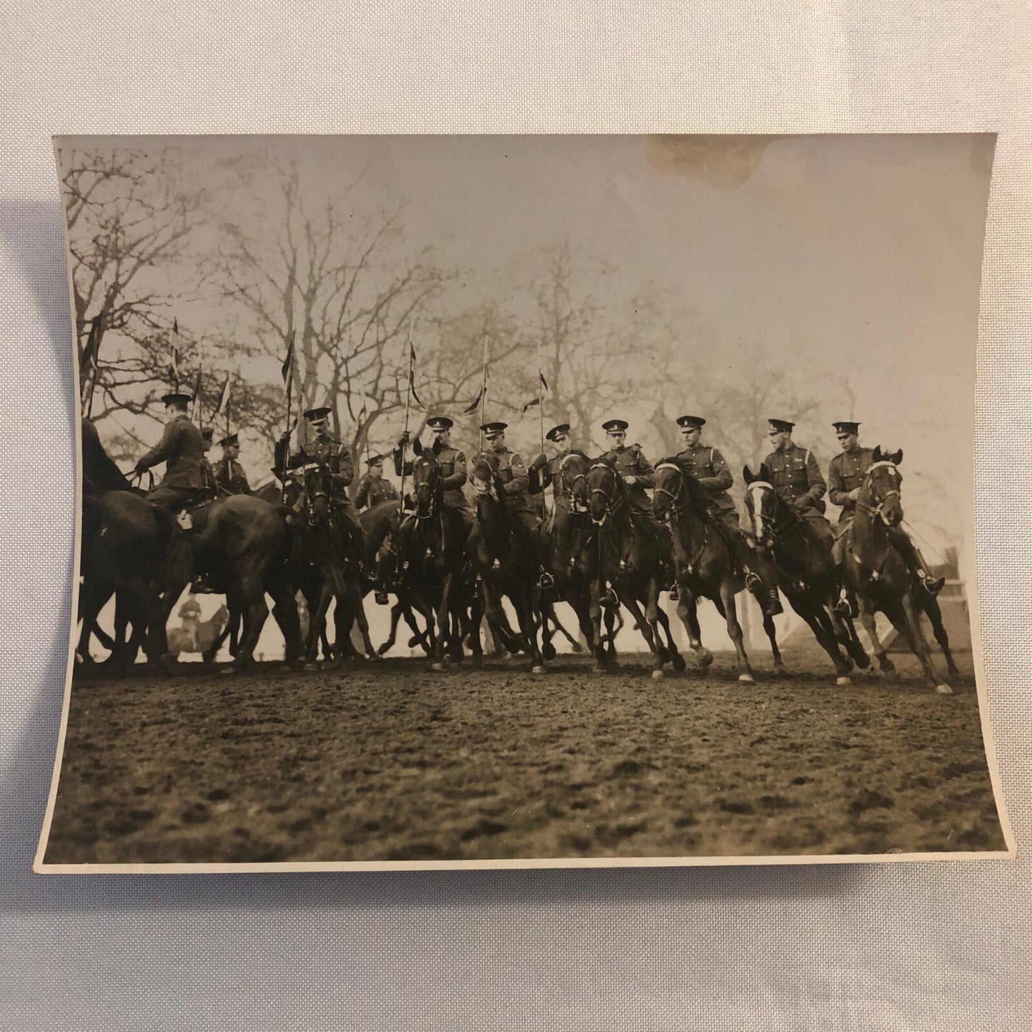 Press Photo Photograph London Royal Horse Guards Musical Ride 1934 Hyde Park UK