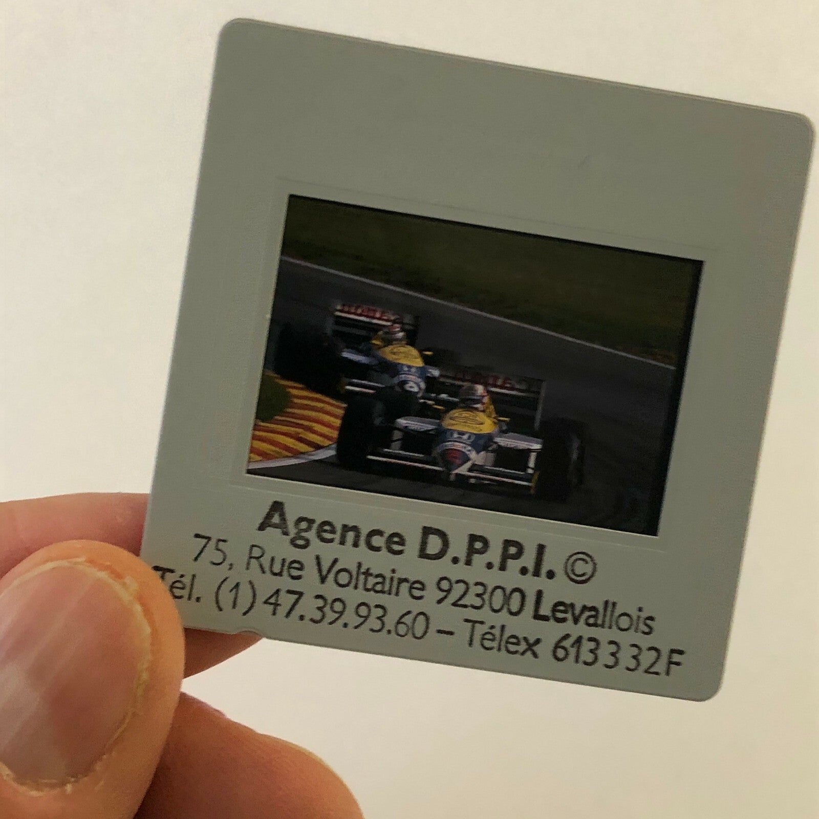 1986 Williams Honda Formula 1 F1 Racing DPPI 35MM Press Photo Slide