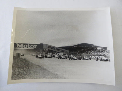 Vintage 1963 Racing Photograph Photo - British Grand Prix Silverstone Cars 