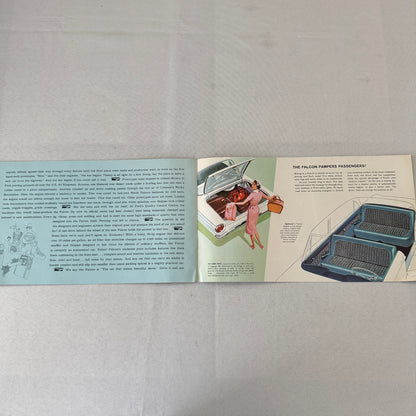 1960 Ford Falcon Car Sales Brochure Catalog Canadian Tudor Fordor Sedan