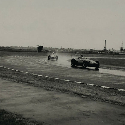 Juan Manuel Fangio Racing Driver in Maserati Car 1957 Photo Photograph Print 
