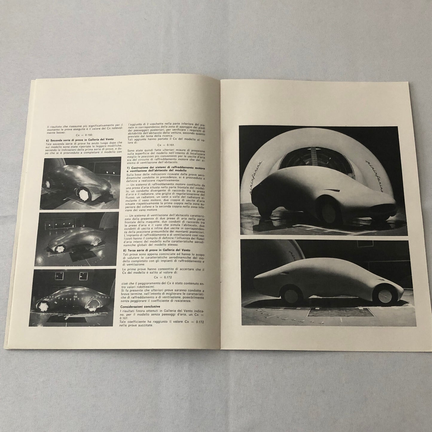Pininfarina CNR Concept Car Prototype Sales Brochure Catalog Photos Italian