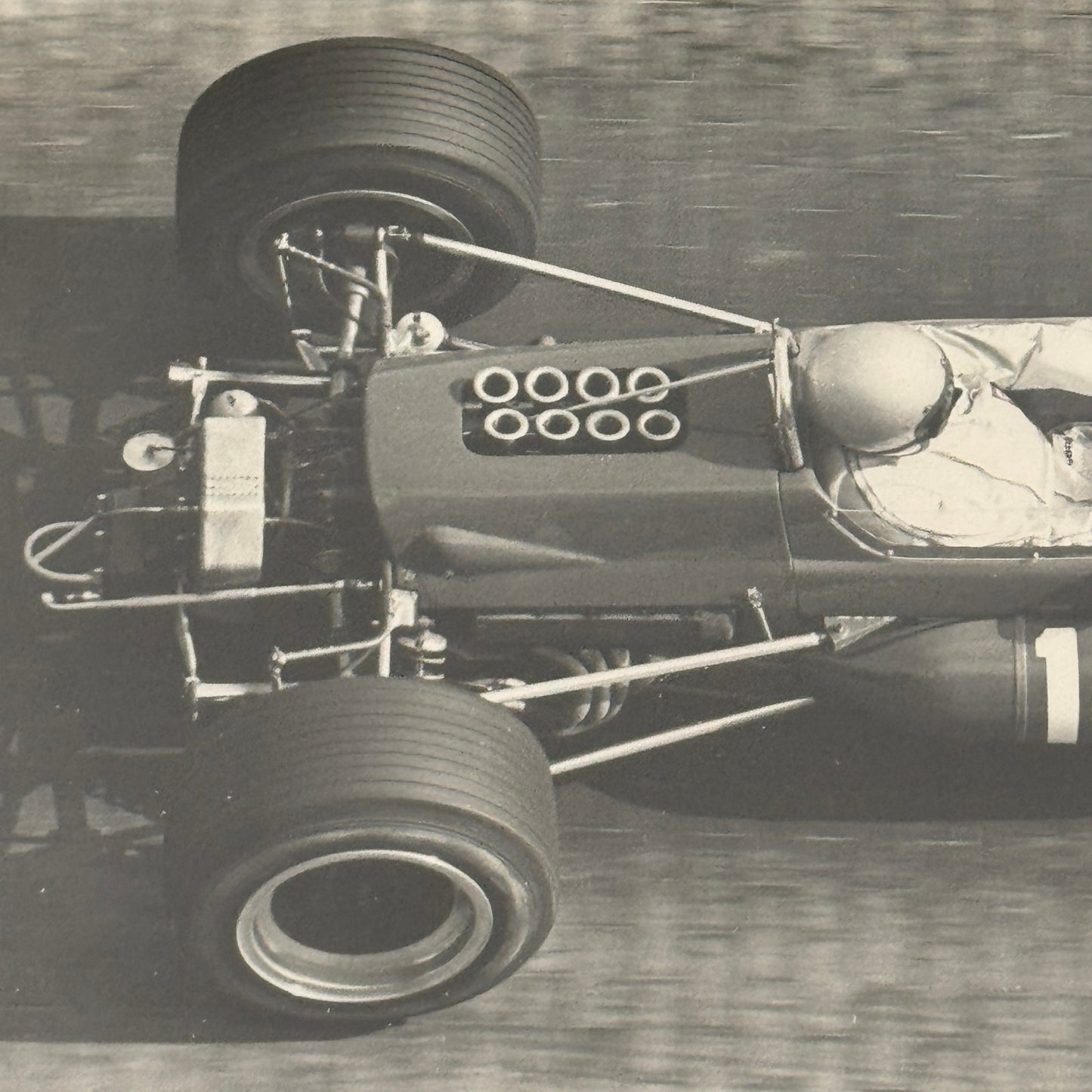 Vintage Racing Photo Bruce McLaren M4B BRM Monaco Grand Prix 1967 Motoring News