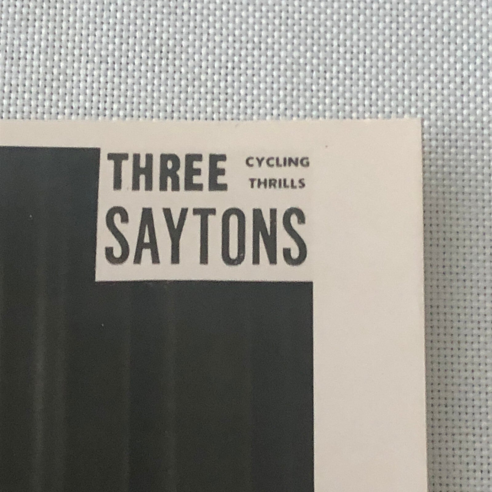 Circus Bicycle Balancing Acrobatic Act Stunt Three Saytons Photo Photograph