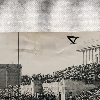 Vintage 1967 Ford GT40 and Lola T70 Racing Photo Photograph Norisring Circuit 