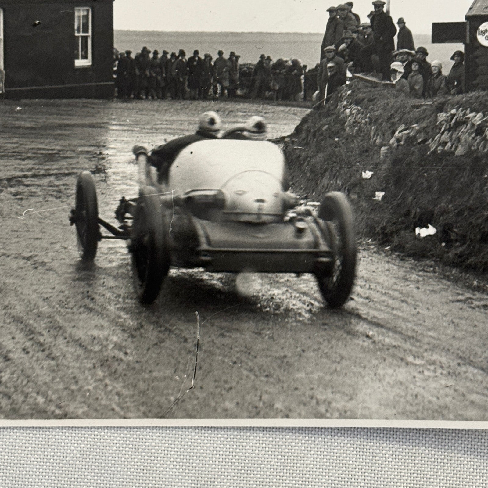 1922 Tourist Trophy TT Race Racing Photo Photograph Vintage WD Hawkes Bentley