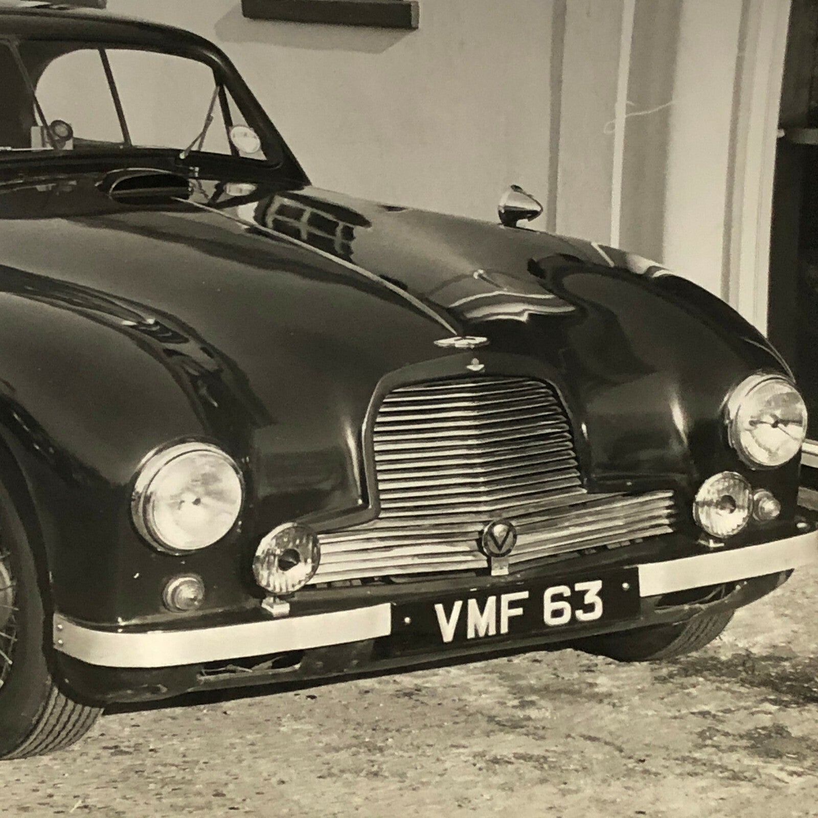 Vintage Aston Martin Car Photo Photograph Print 