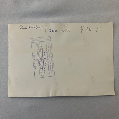 Vintage Racing Photo Photograph BRM V16 Car Jochen Rindt