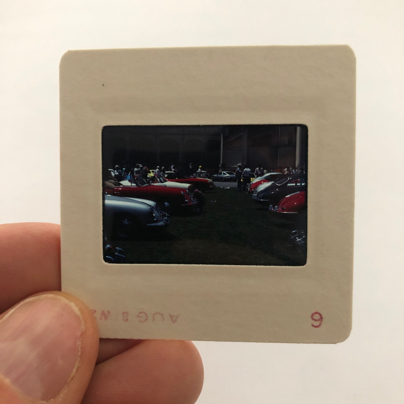 Porsche 356 Car Show 35mm Photo Slide Vintage 1981