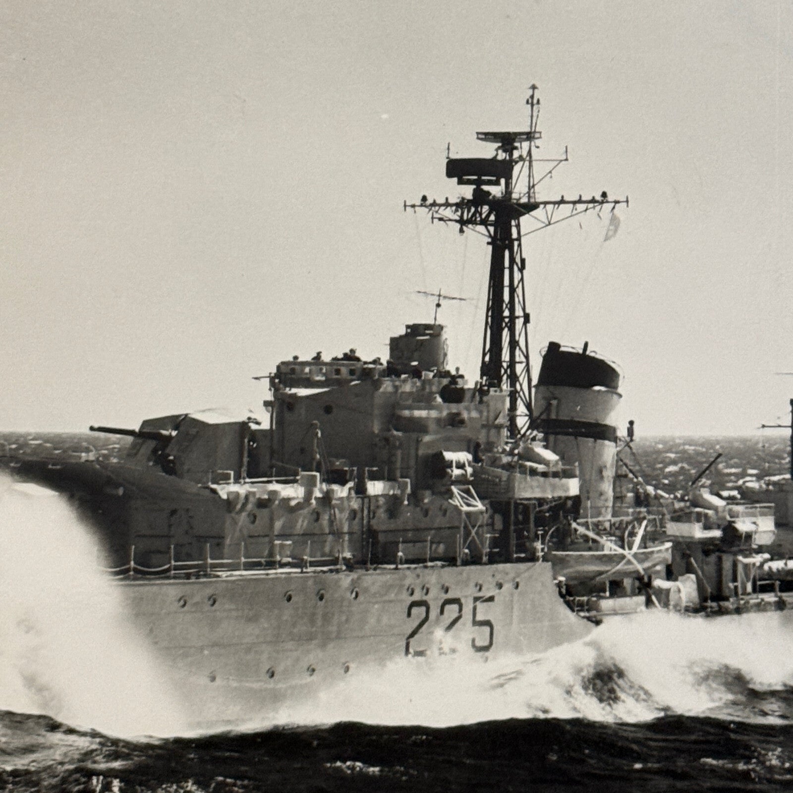 Military Navy Ship Boat Photo Photograph Print Vintage Canadian