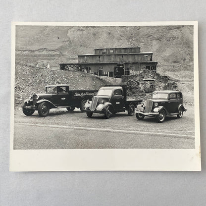 Vintage Ford of Britain Car and Truck Press Photo Photograph Print 