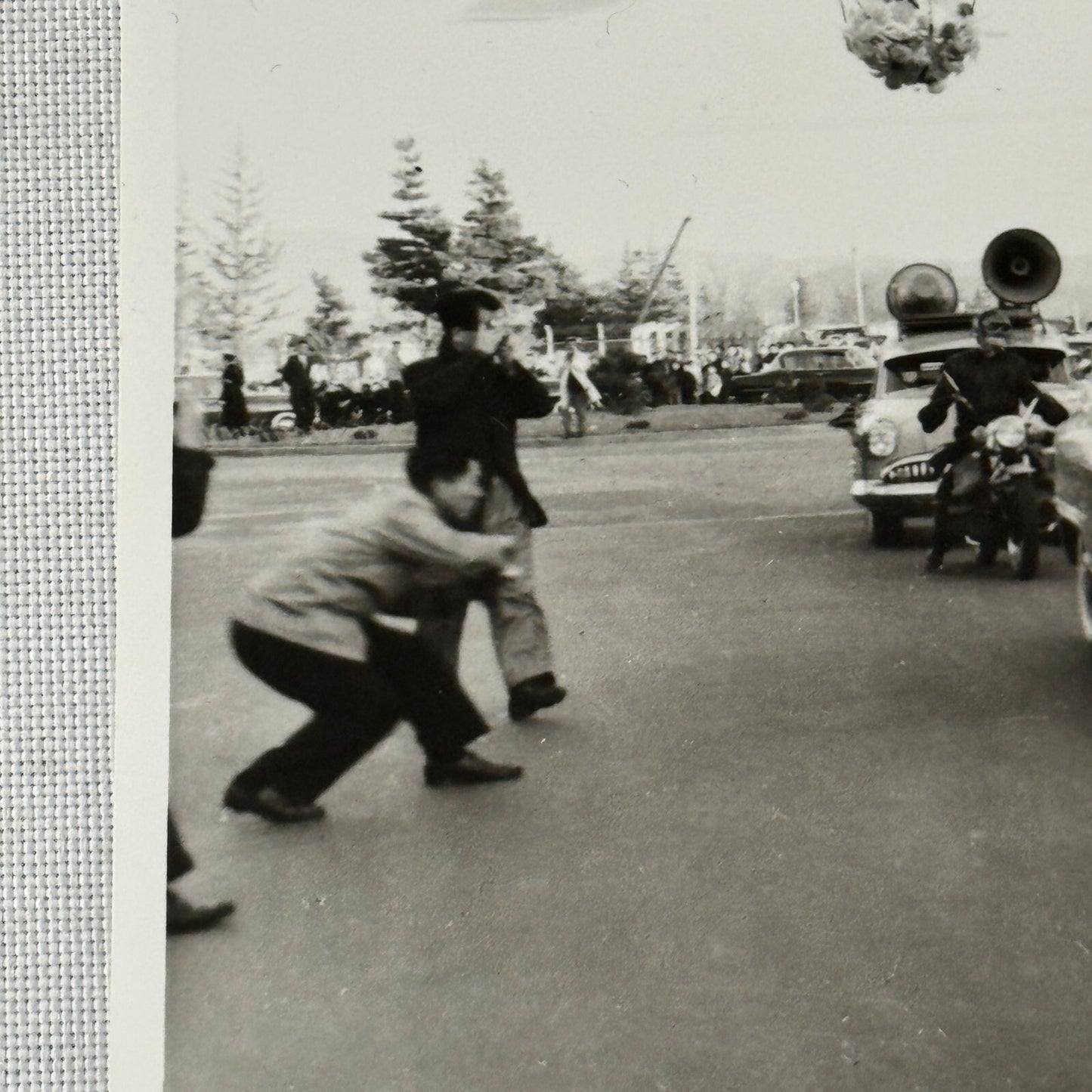 Vintage Toyota Toyopet London to Tokyo Rally Factory Photo Photograph