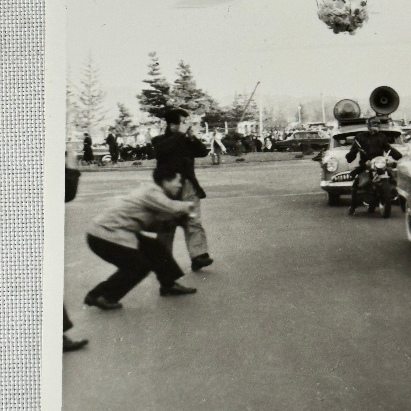 Vintage Toyota Toyopet London to Tokyo Rally Factory Photo Photograph