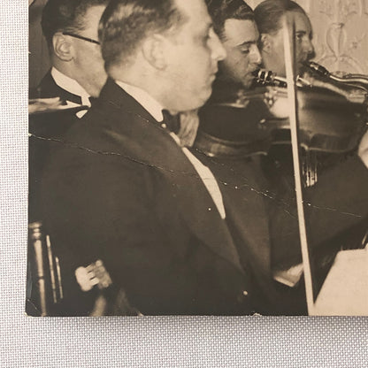 Vintage Press Photo photograph Musician Conductor Music Orchestra UK Britain