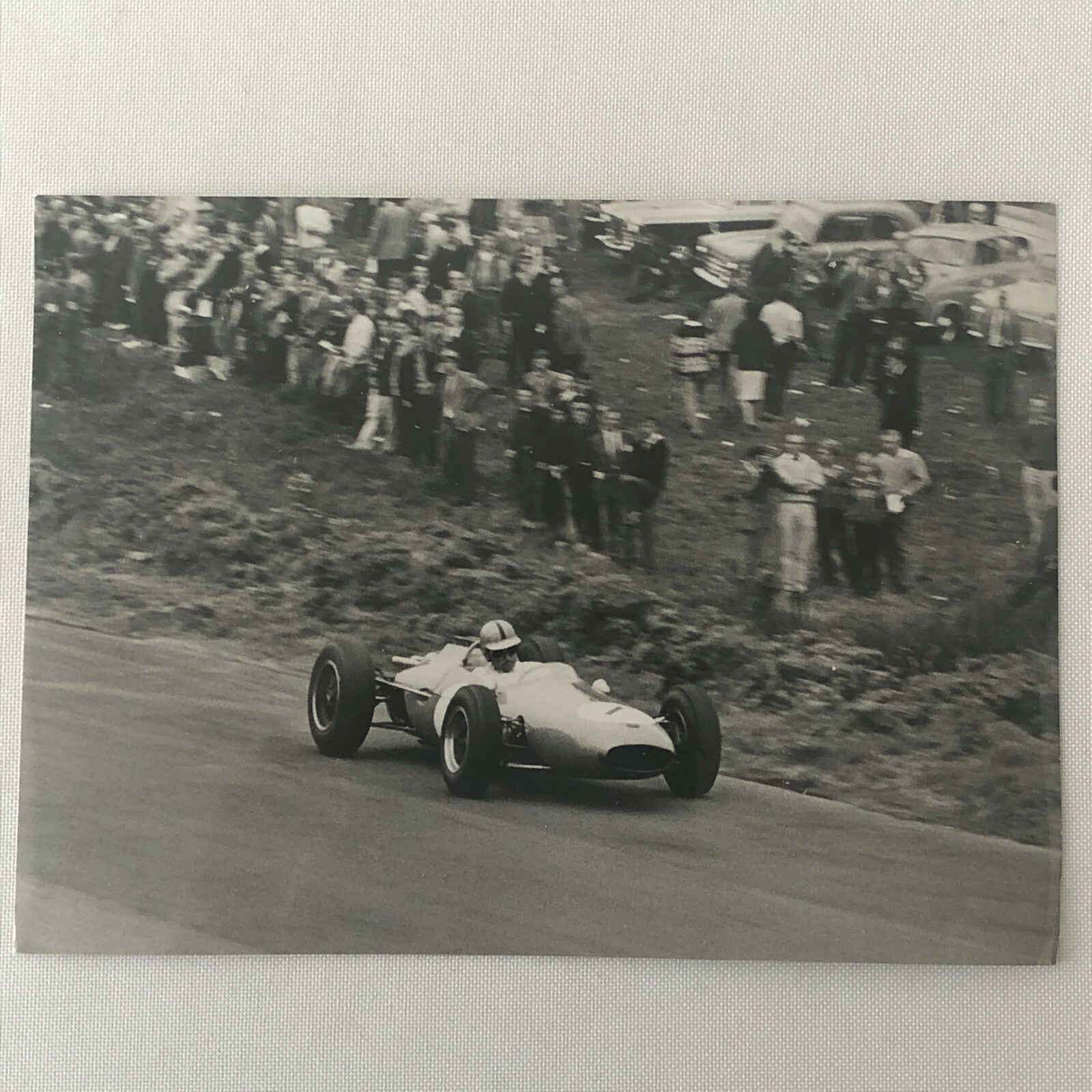 Vintage Car Racing Photo Photograph - Jack Brabham Grand Prix 