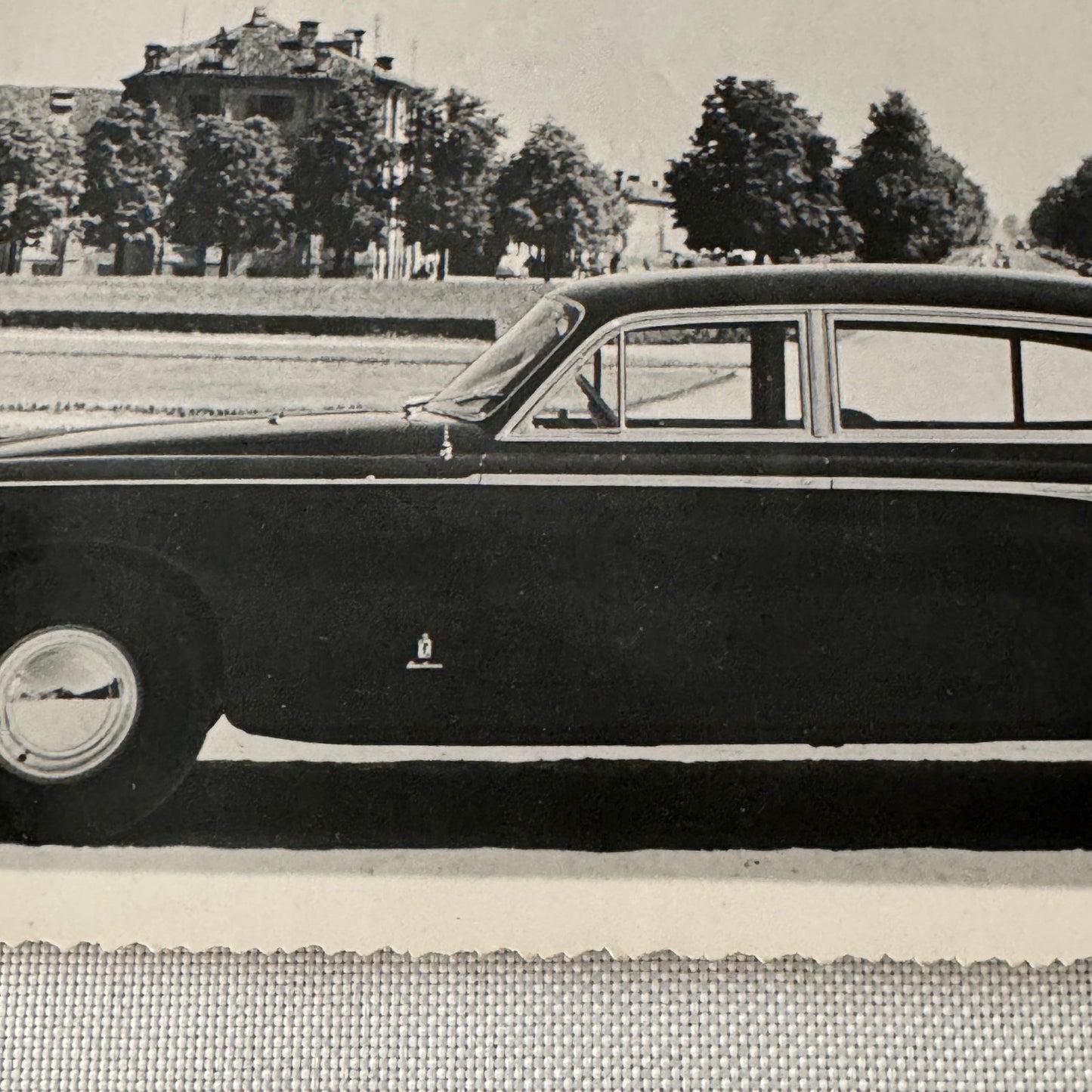 Vintage Pininfarina Coachbuilder Car Photo Photograph Print Unidentified