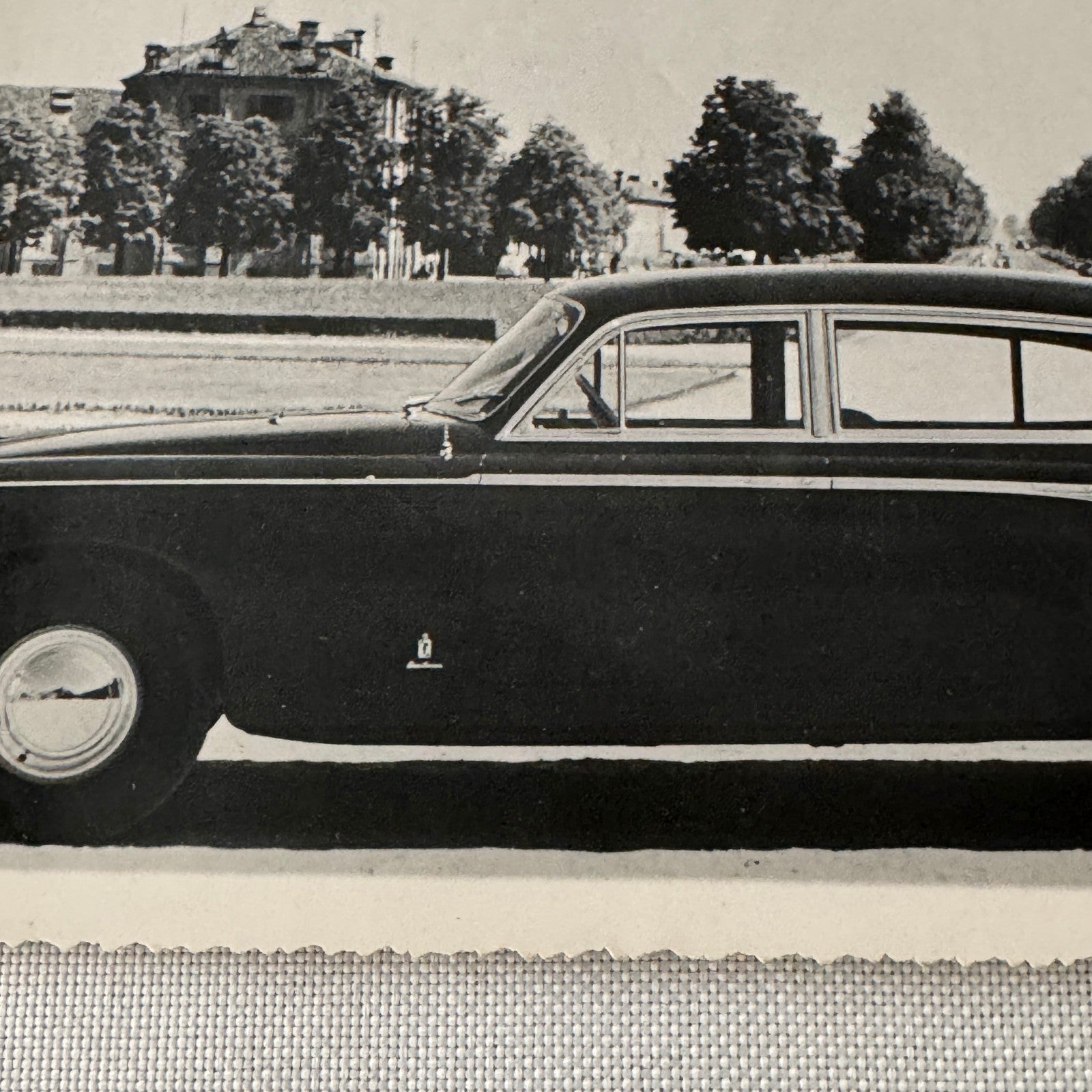 Vintage Pininfarina Coachbuilder Car Photo Photograph Print Unidentified