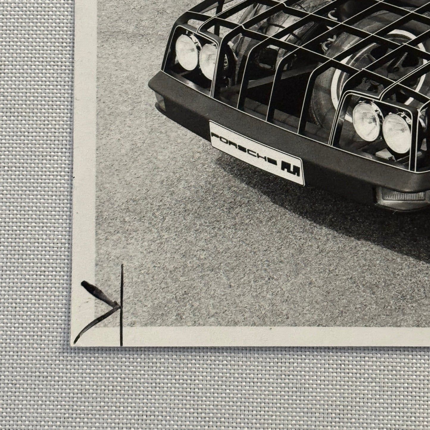 Porsche FLA Long Life Car Concept Prototype Factory Werkfoto Photo Photograph