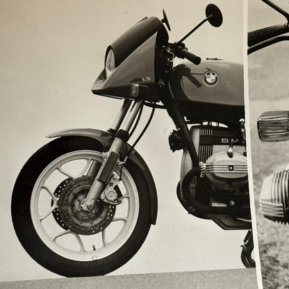 BMW R 65 LS Motorcycle Bike Photo Photograph Print Vintage BMW R65 LS R65LS