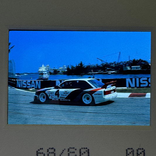 Audi 200 Quattro Trans Am Racing Car 35mm Slide Vintage