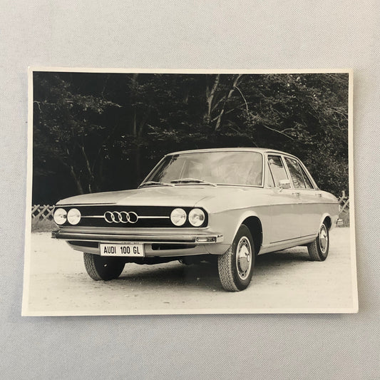 Audi 100 GL Factory Press Photo Photograph Audi 100GL