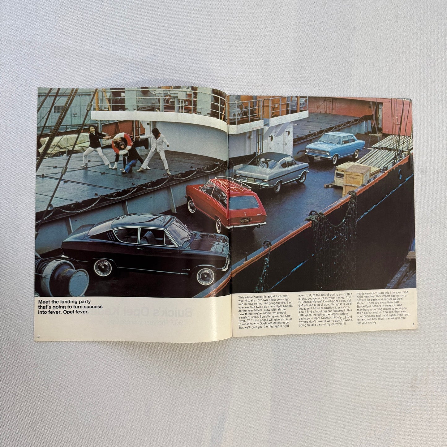 1967 Buick Opel Kadett Car Sales Brochure Catalog Advertising