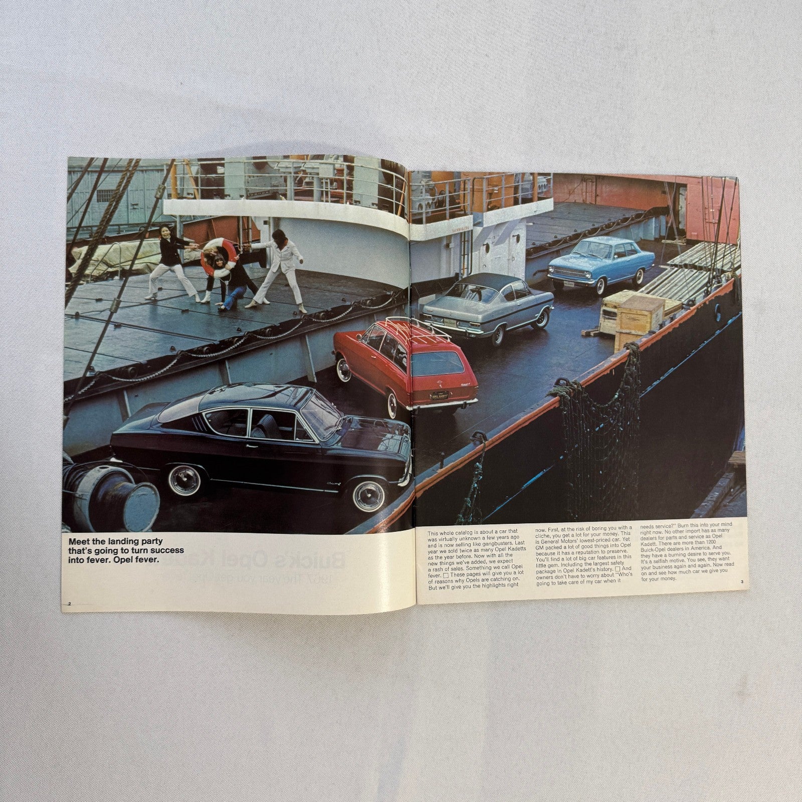 1967 Buick Opel Kadett Car Sales Brochure Catalog Advertising